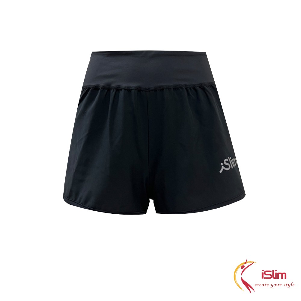 iSlim機能女短褲-黑i2188-90